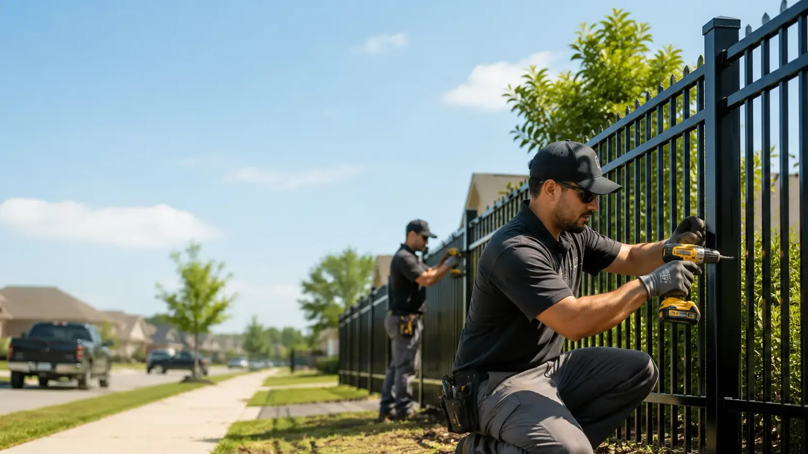 Metal Fence Installation in Sheridan, IN